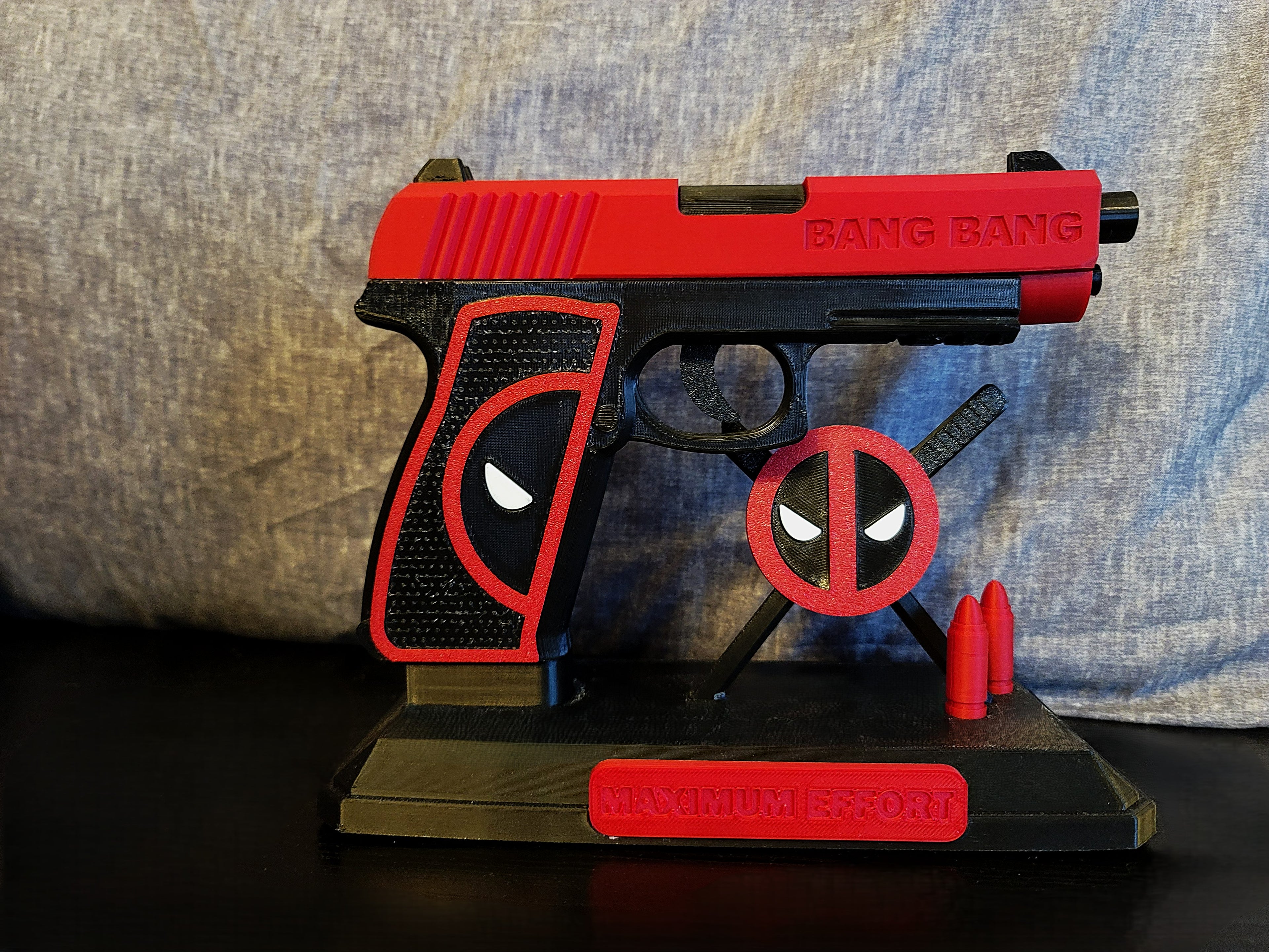 Deadpool 3D Print Gun