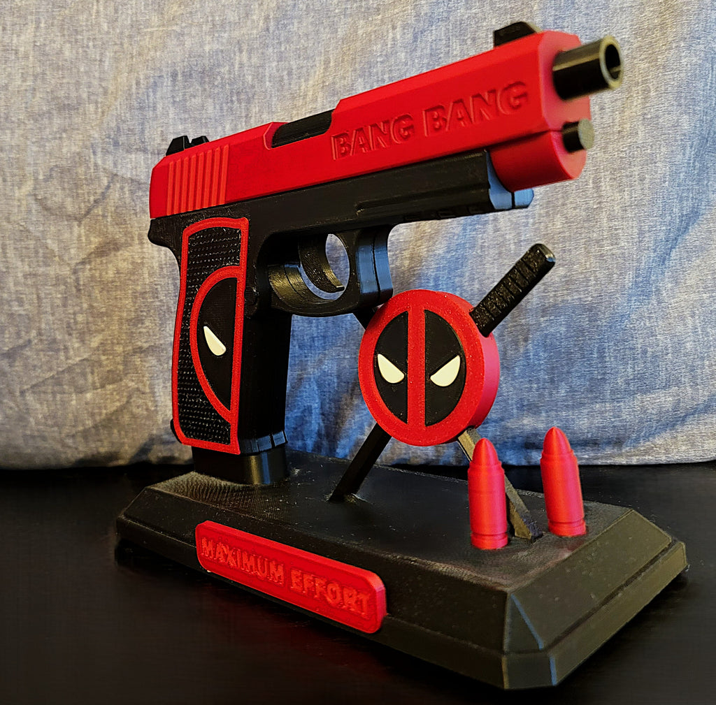 Deadpool 3D Print Gun