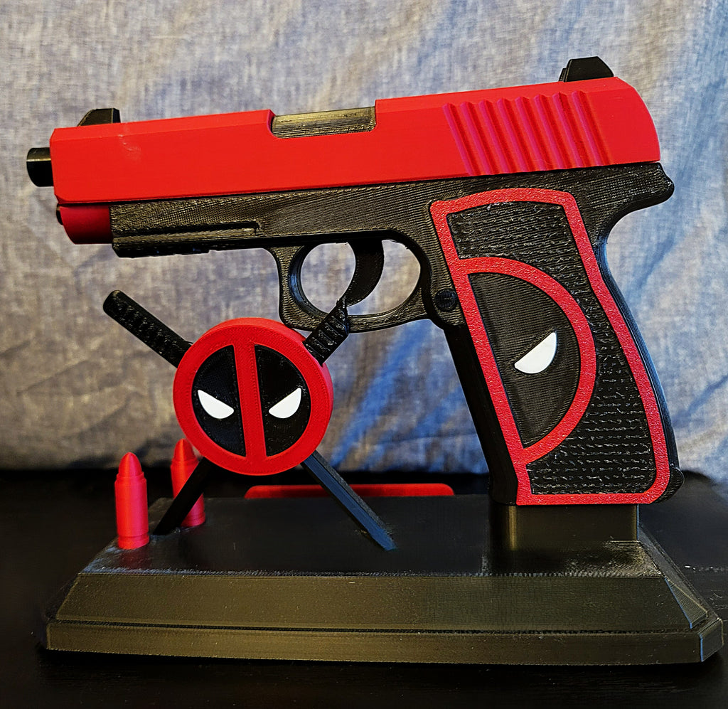 Deadpool 3D Print Gun